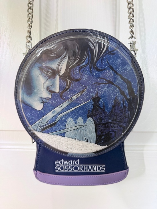 Vixen by Micheline Pitt Handbags - Micheline Pitt Edward Scissorhands Snowglobe Purse